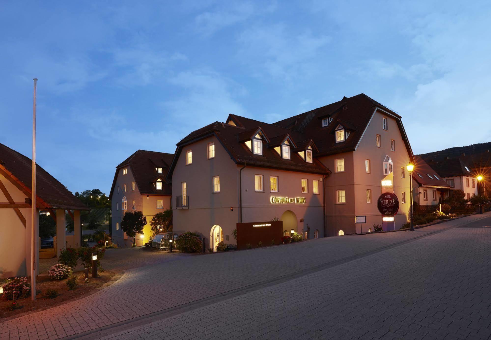 Consulat Des Weins Hotel Sankt Martin Bagian luar foto